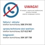 UWAGA! AWARIA SIECI TELEFONICZNEJ