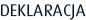 DEKLARACJA