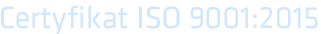 Certyfikat ISO 9001:2015